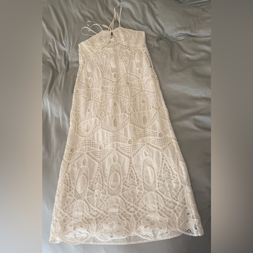 Cult Gaia White Lace Dress - Picture 11 of 11